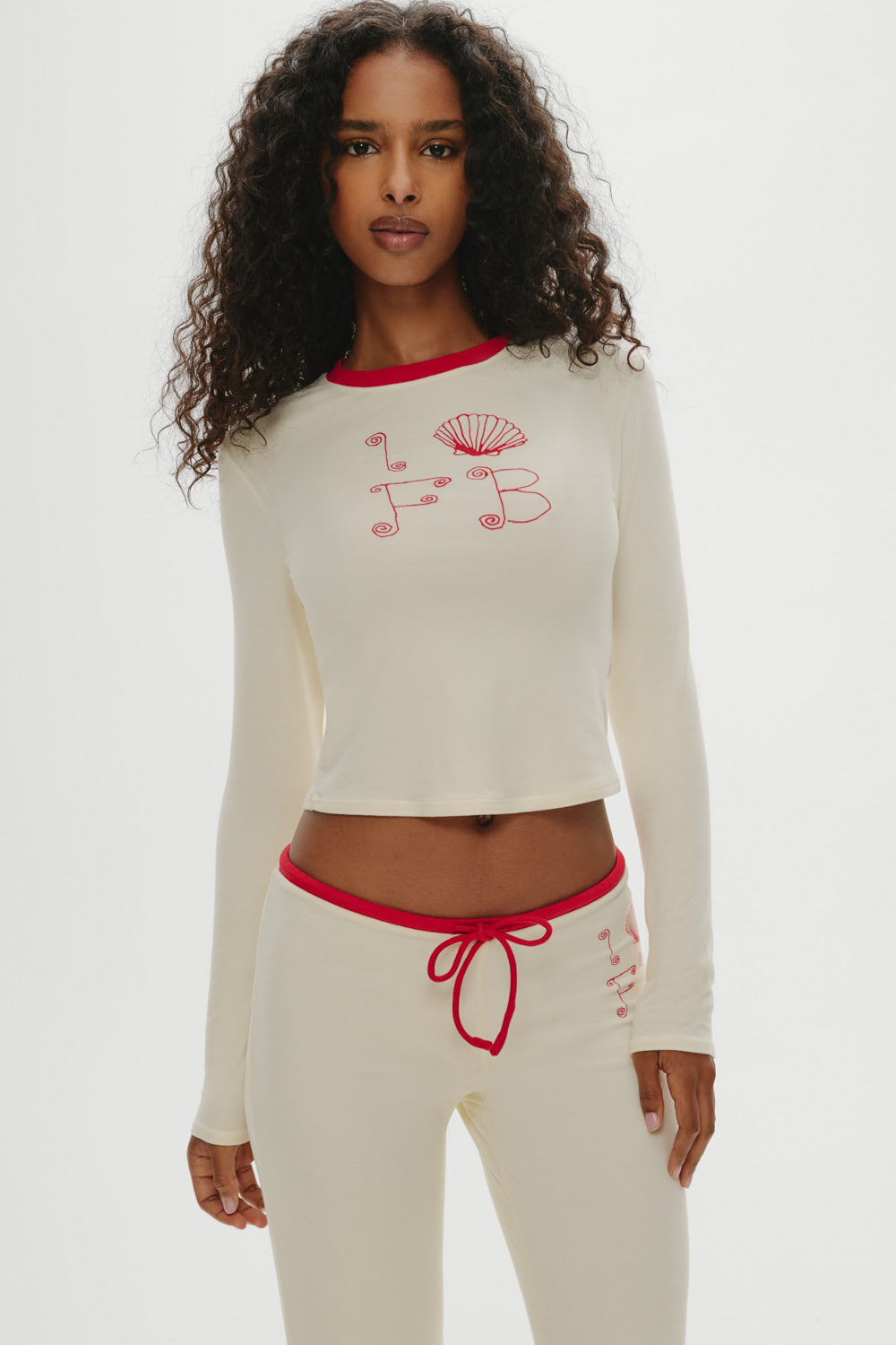 Low Tide Long Sleeve Shirt  Sunrise Shell