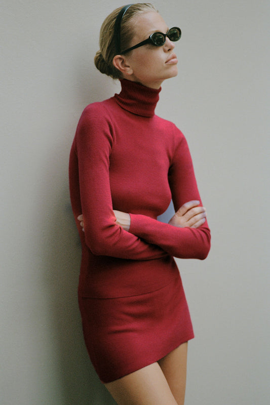 Marialla mini skort red heartstrings by Frankies Bikinis 