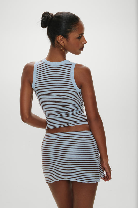 Product-Hover--Marialla Mini Skort - Montauk Stripe
