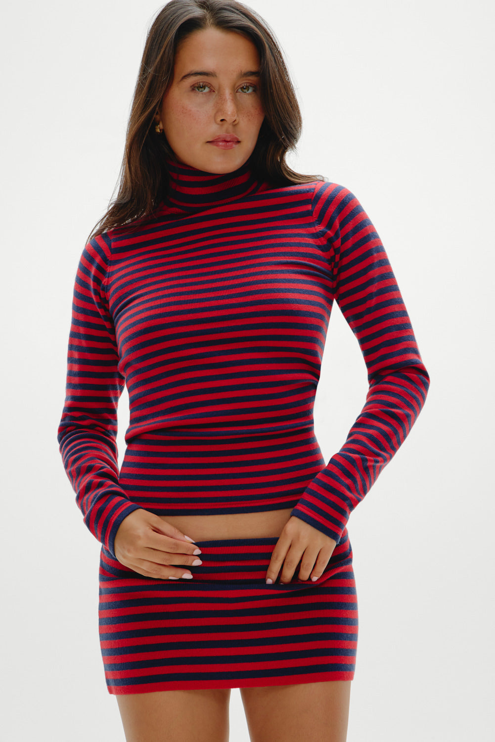 Marialla Mini Skort  Sunday Stripe