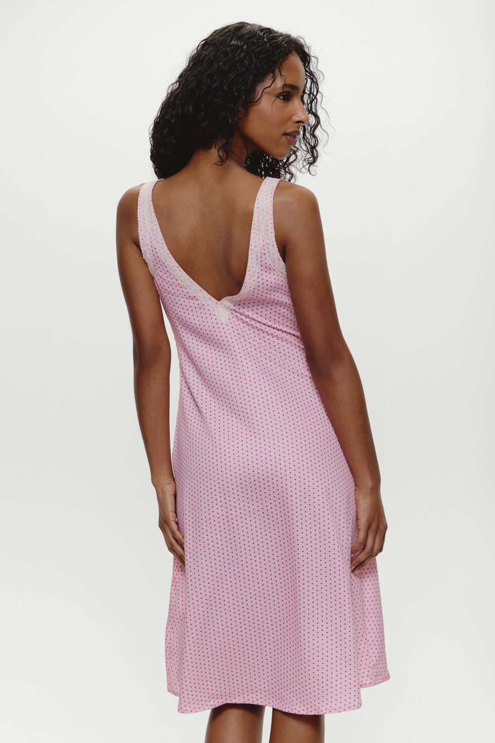 Memory Lane Satin Midi Dress  Love Drop