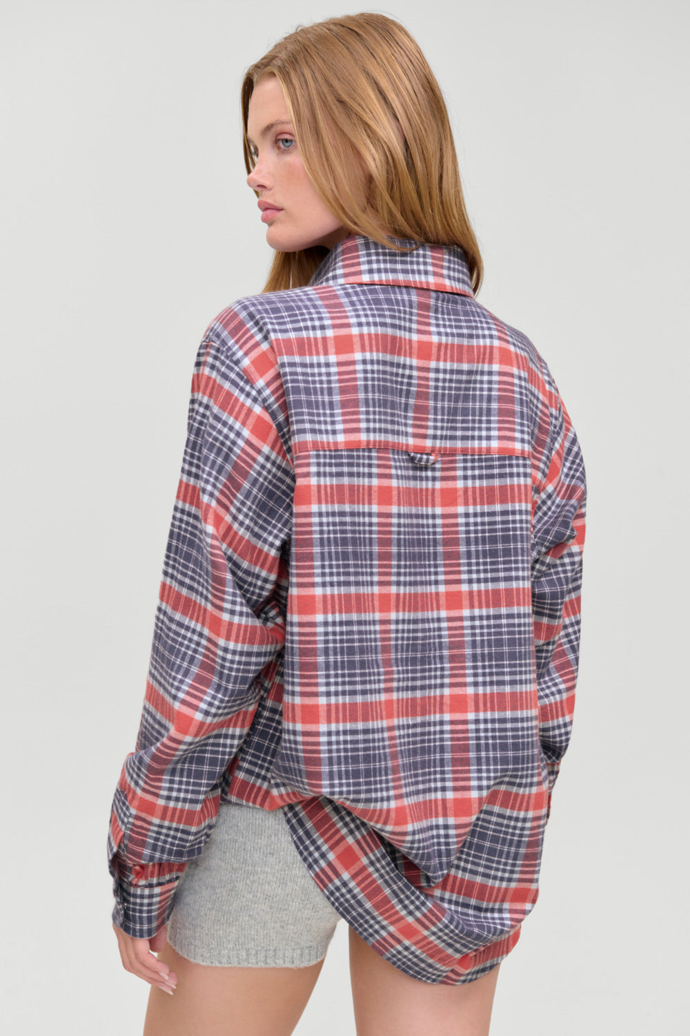 Montana Oversized Cotton Flannel  Cozy Plaid