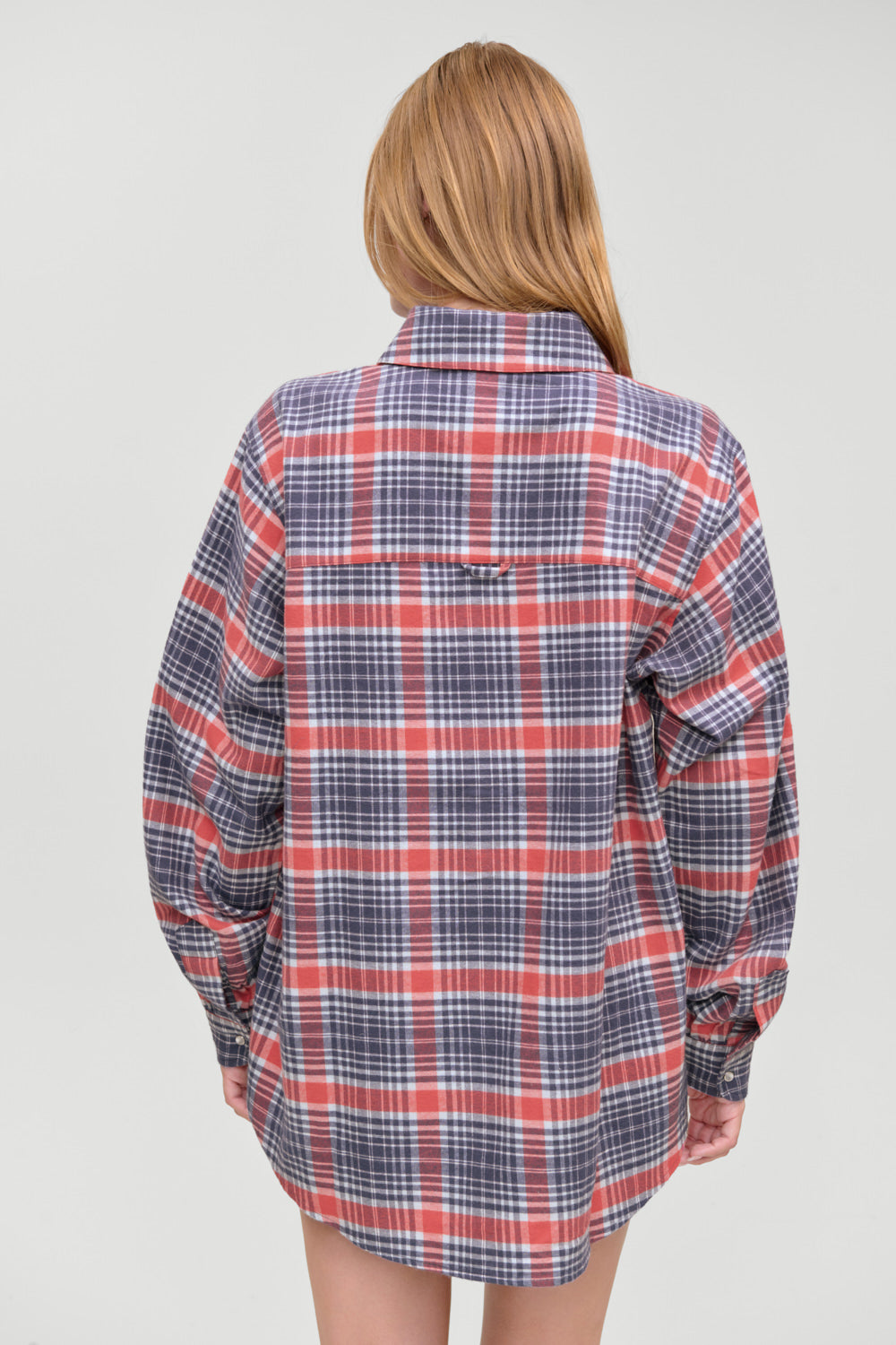 Montana Oversized Cotton Flannel  Cozy Plaid