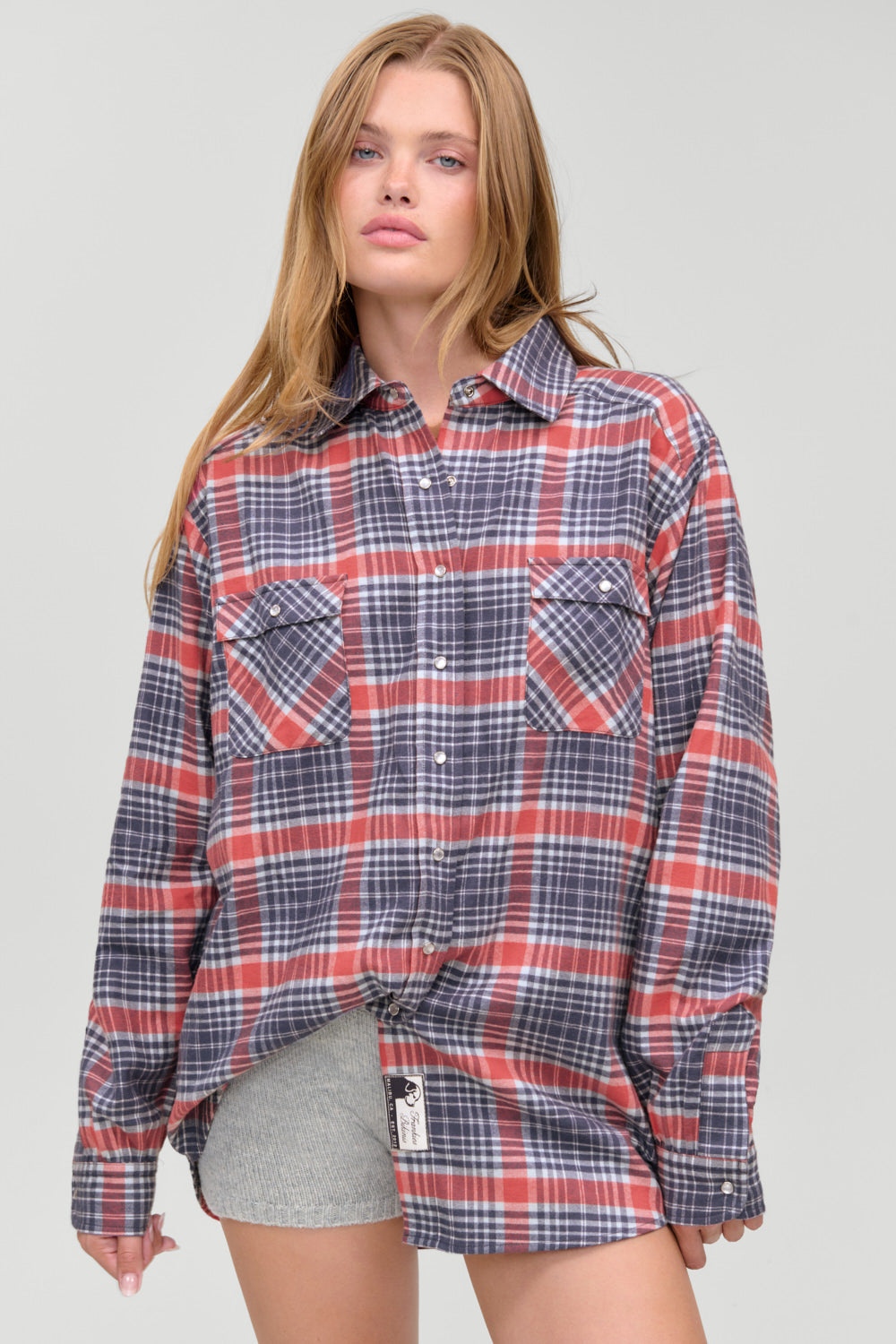 Montana Oversized Cotton Flannel  Cozy Plaid