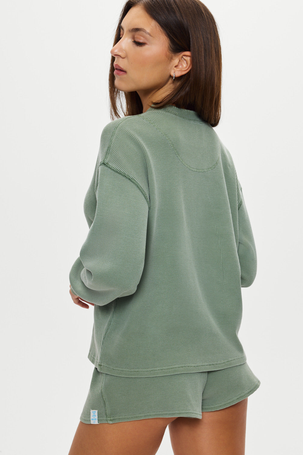 Noah Thermal Long Sleeve Shirt - Fern