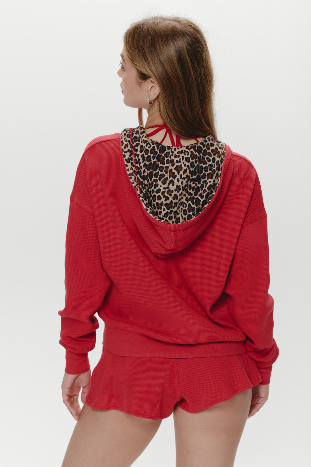 Noah Mini Shorts  Strawberry Red