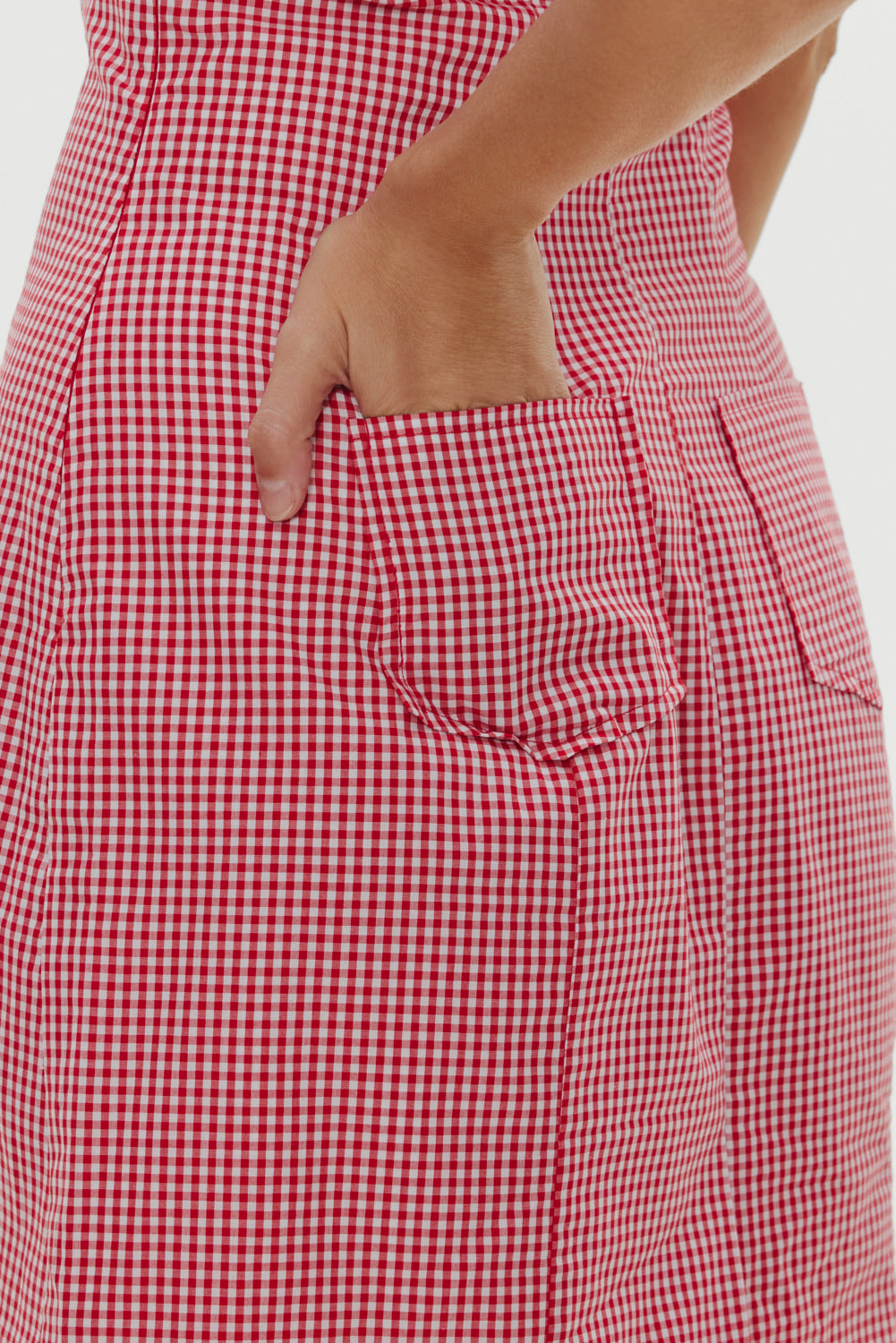 Poppy Strapless Cotton Mini Dress  Picnic Basket