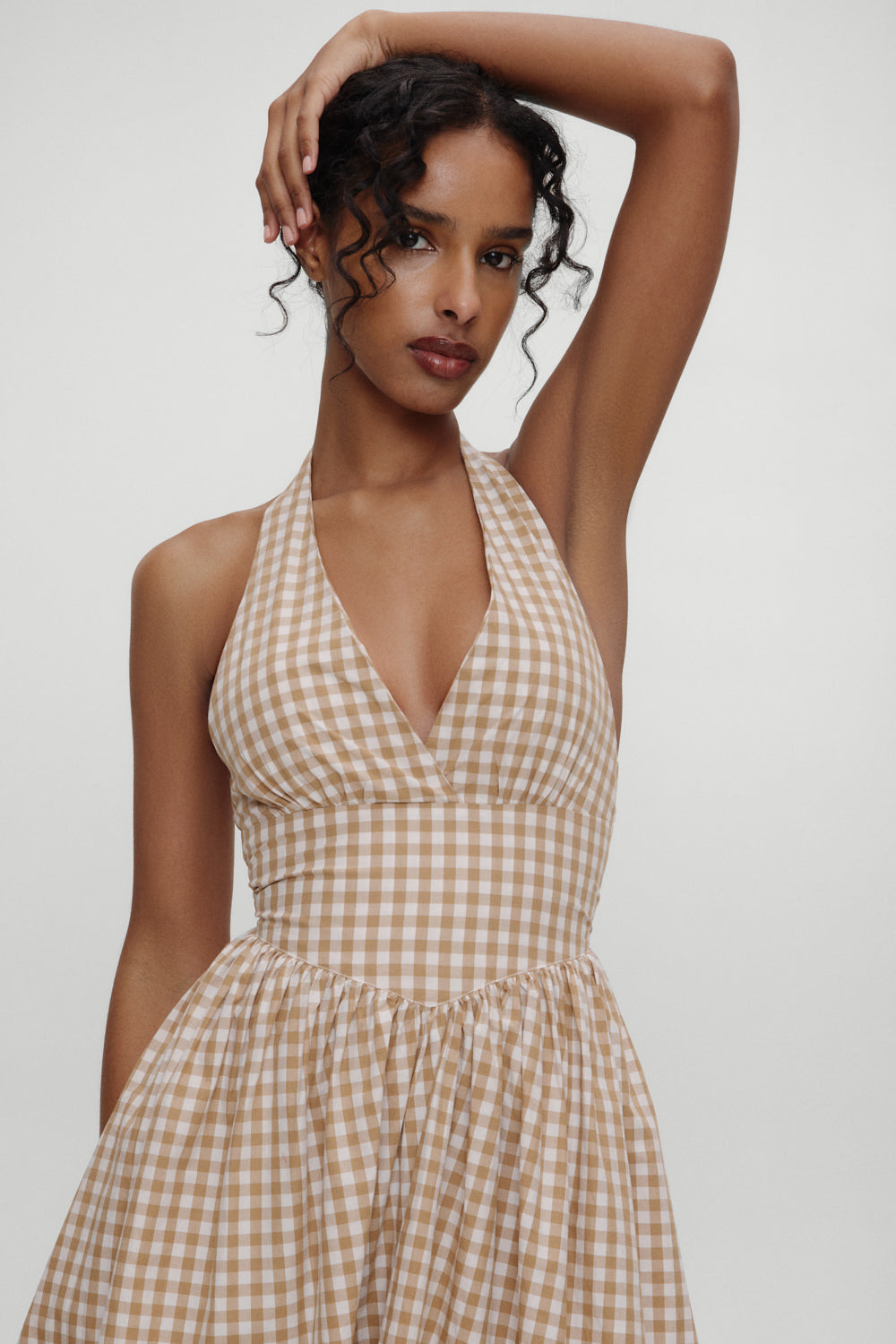x BELLA HADID Prairie Midi Dress - Rodeo Gingham x BELLA HADID Prairie Midi Dress - Rodeo Gingham