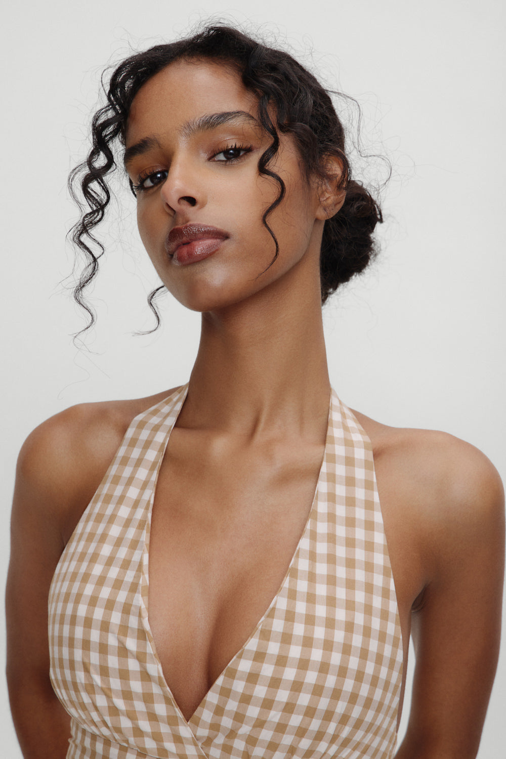 x BELLA HADID Prairie Midi Dress - Rodeo Gingham x BELLA HADID Prairie Midi Dress - Rodeo Gingham
