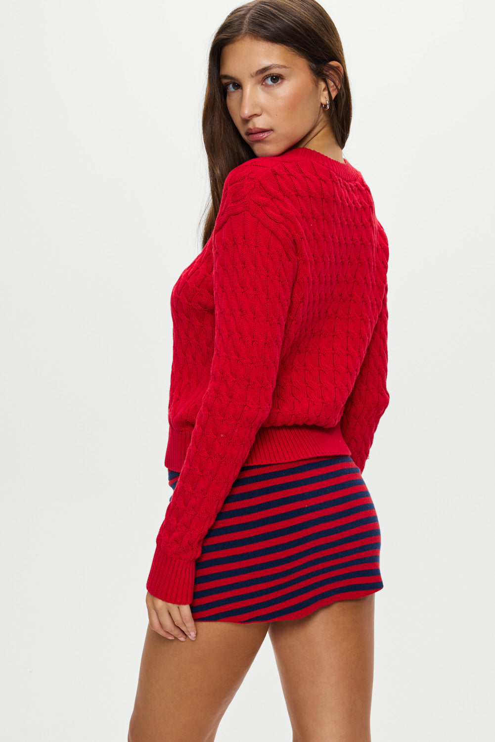 Prince Cable Knit Sweater  Heartstrings