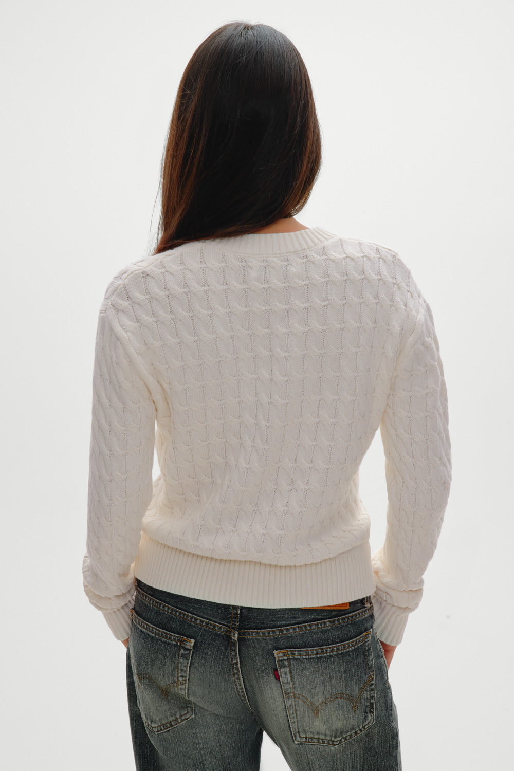 Prince Cable Knit Sweater  Honeymoon