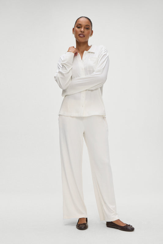 Product-Hover--Rory Modal Rib Sleep Pants Seashell Cream