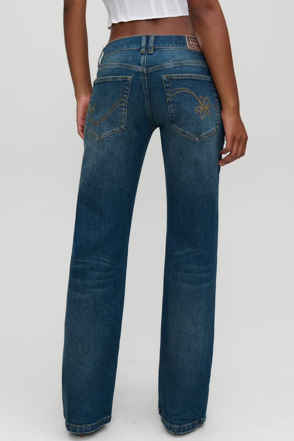 X devon lee carlson sassy denim jean -  vintage fade