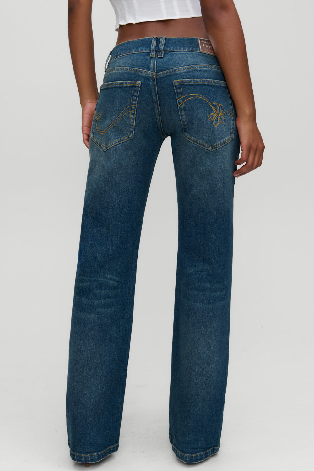 x Devon Lee Carlson Sassy Denim Jean  Vintage Fade