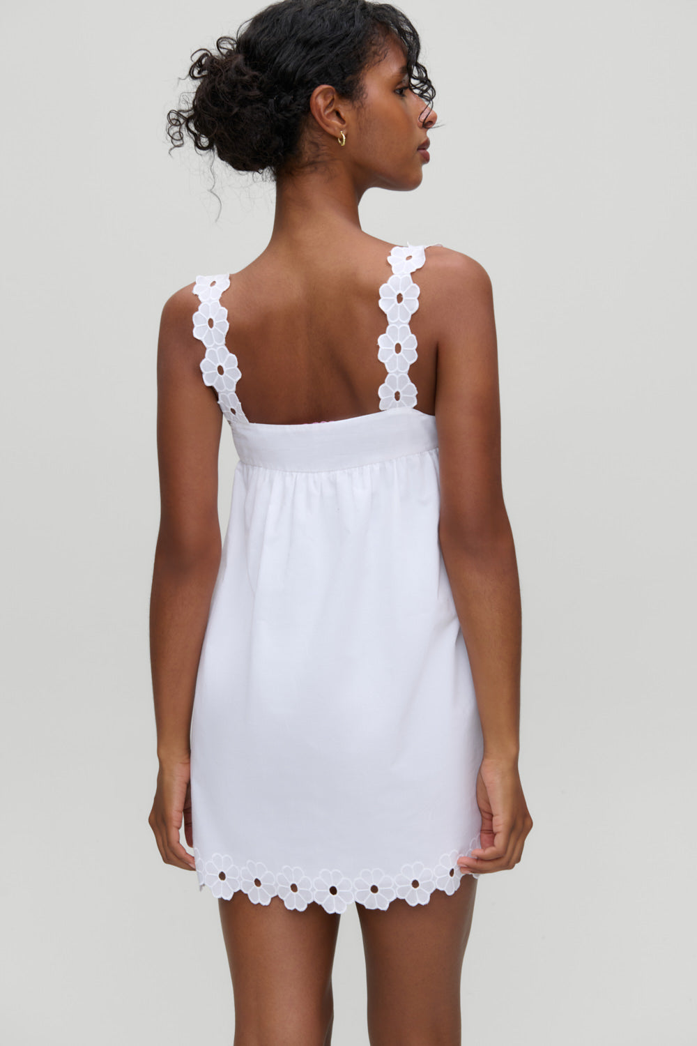 x Devon Lee Carlson Sky Cotton Babydoll Dress  Fluff