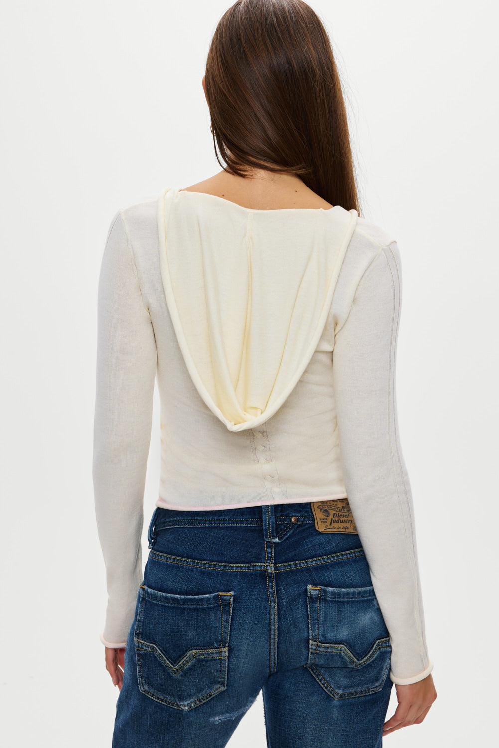 Sloane Knit Hoodie  Pillow