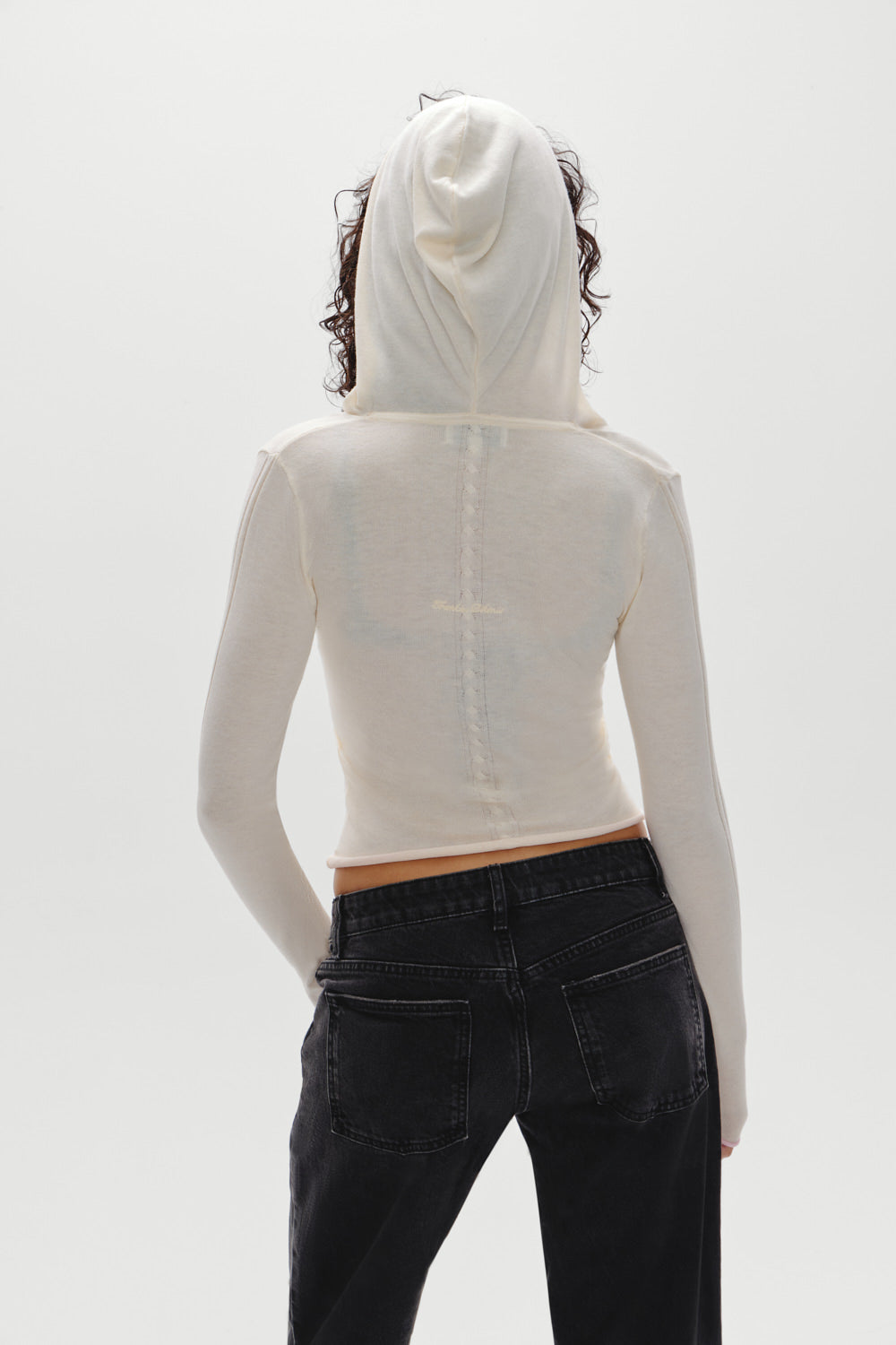 Sloane Knit Hoodie  Pillow