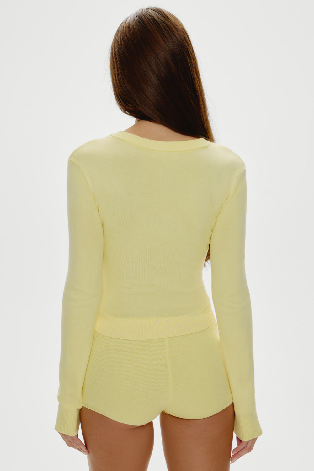 Sundae Cropped Cardigan  Honeycomb
