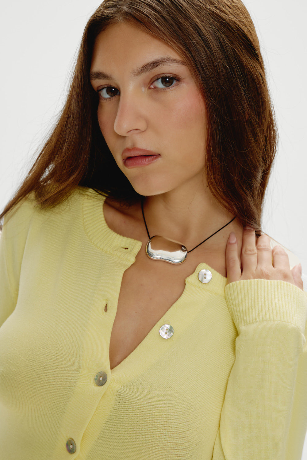 Sundae Cropped Cardigan  Honeycomb