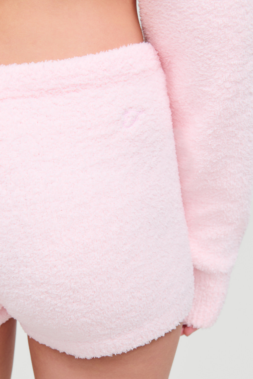 x Barefoot Dreams Sunrise Mini Shorts  Cotton Candy