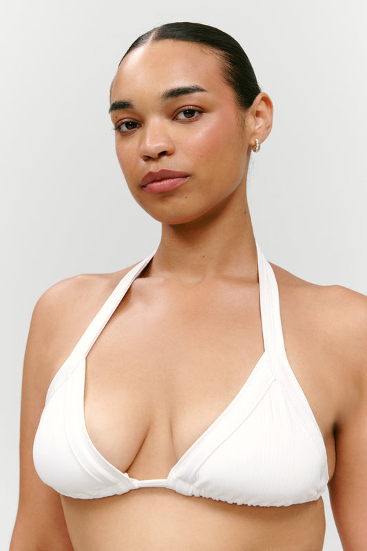 Product-Hover--x Paige Lorenze Taite Ribbed Bikini Top - Marry Me