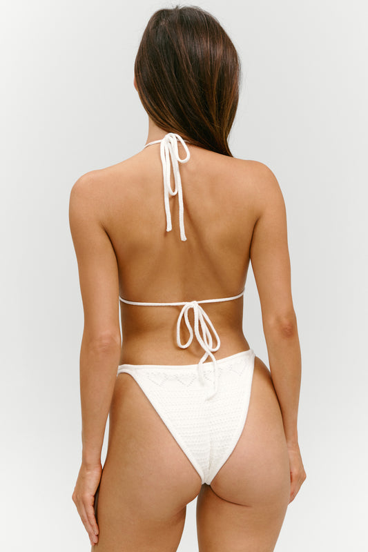 Product--x Paige Lorenze Tide Knit Bottom - White Chapel