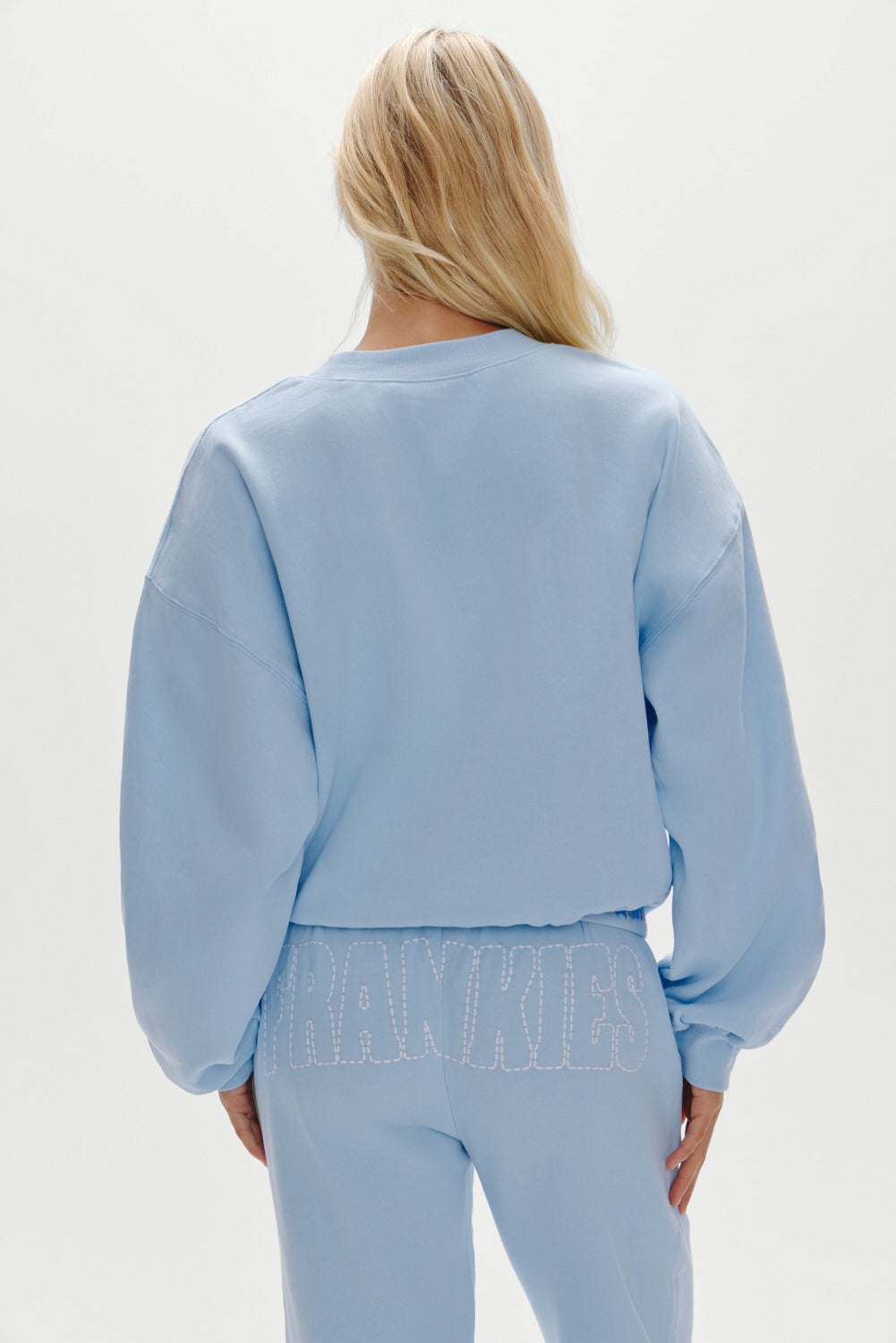 Travel Day Cotton Crewneck  Morning