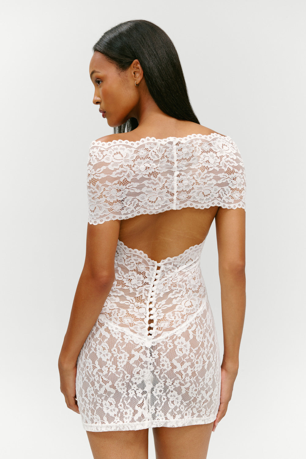 x Paige Lorenze True Love Lace Mini Dress  Sunday Ceremony