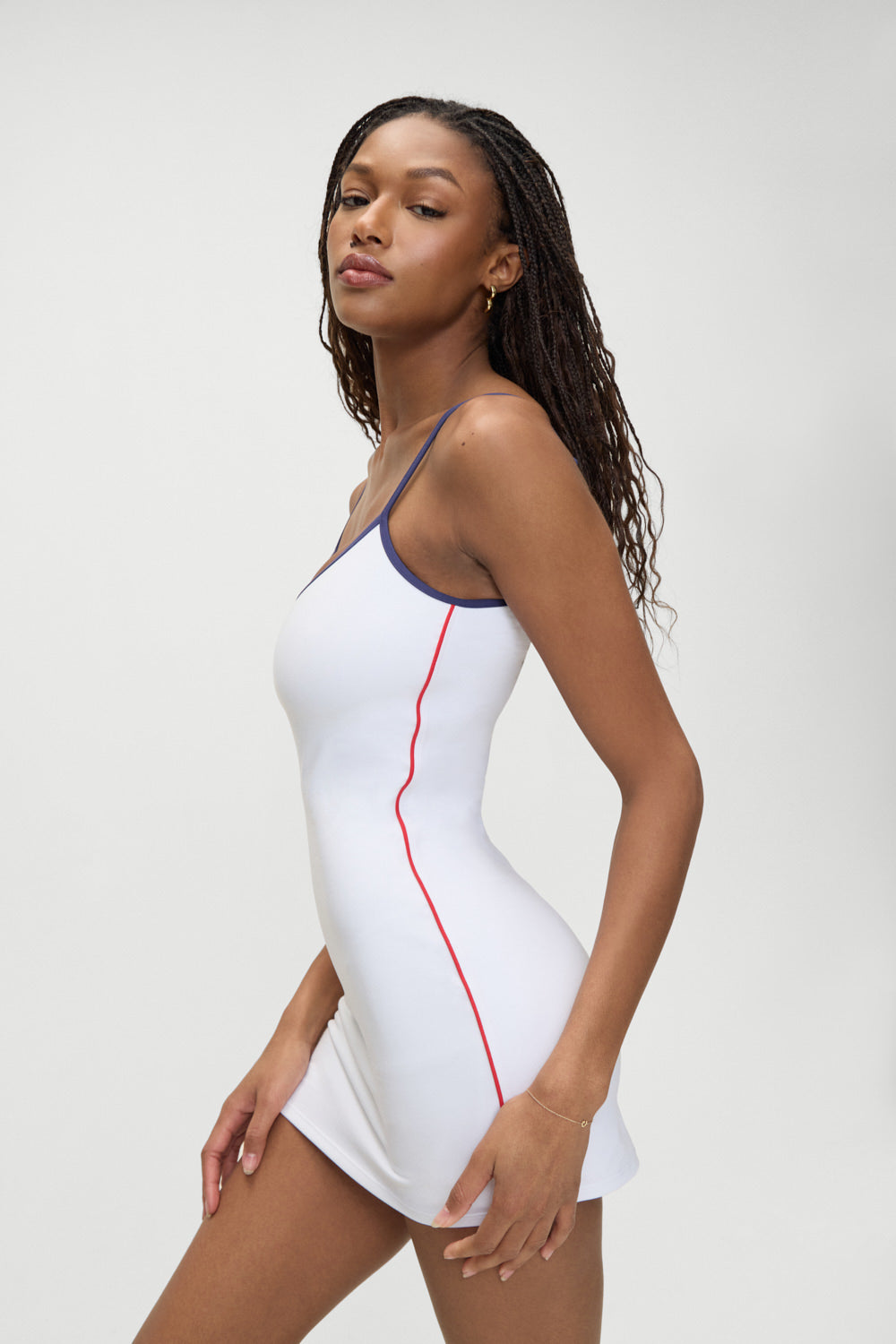 Frankies Bikinis | Venus Tennis Dress | Team Colors Team Colors / XL Frankies Bikinis | Venus Tennis Dress | Team Colors Team Colors / XL