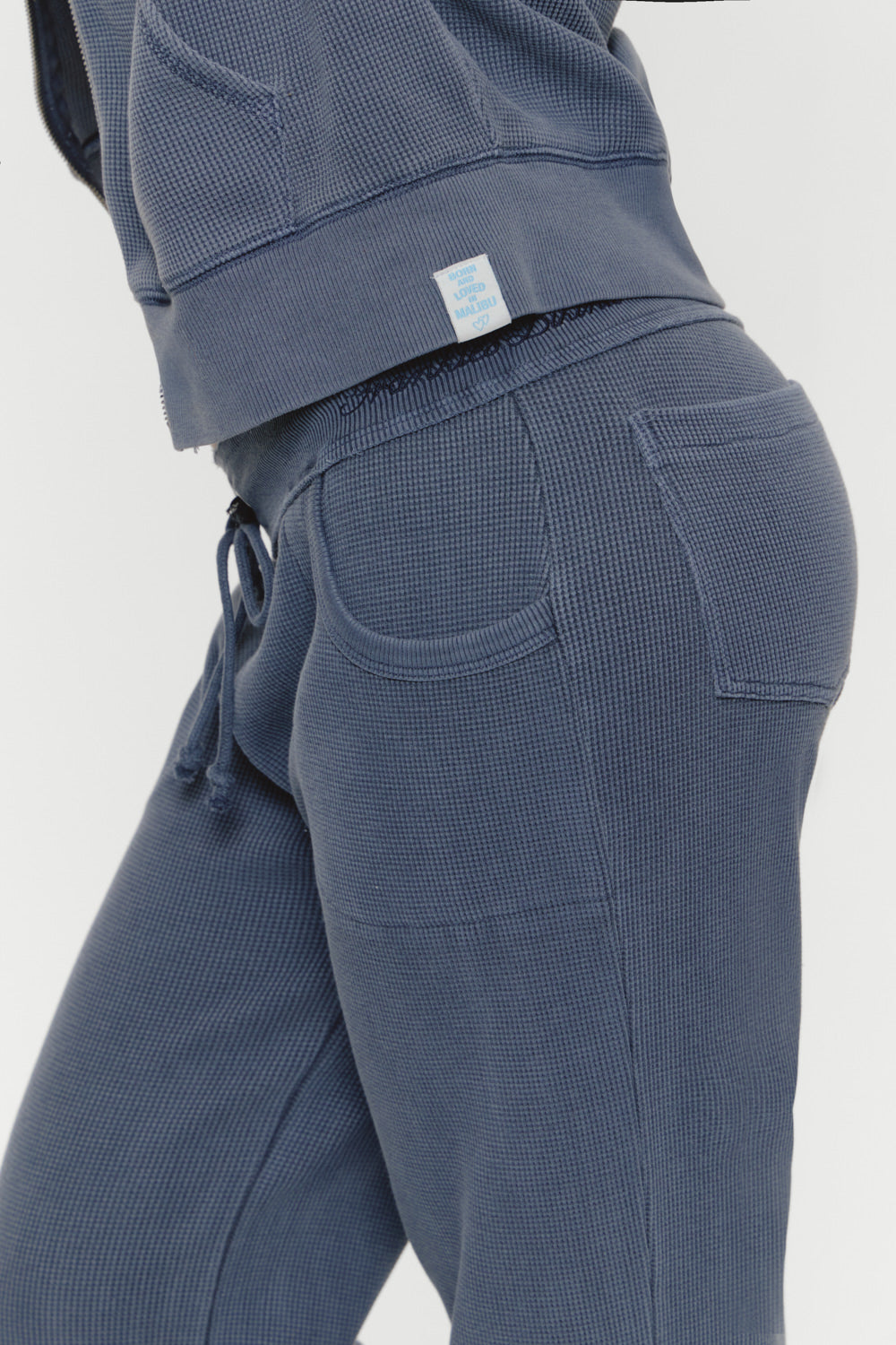 Weekend Thermal Hoodie  Shadow Blue