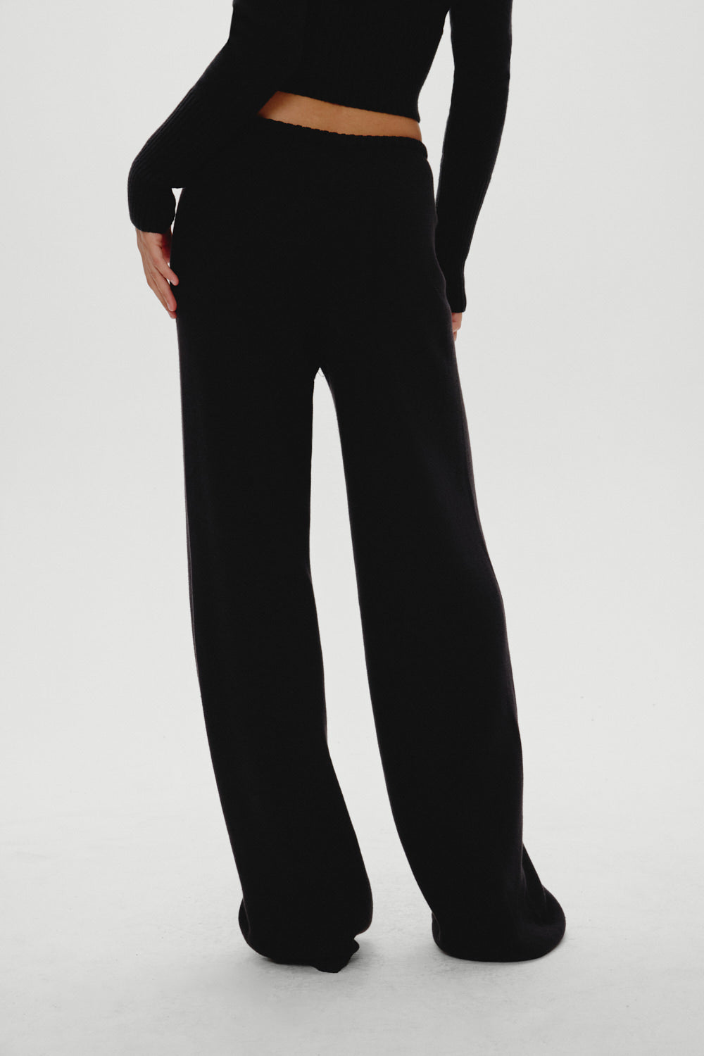 Wesley Knit Pants - Black
