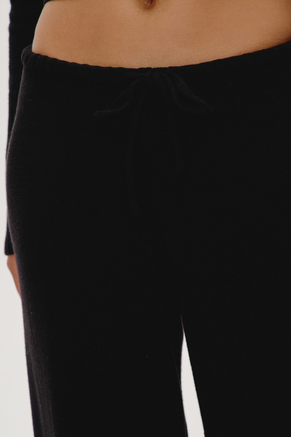 Wesley Knit Pants - Black