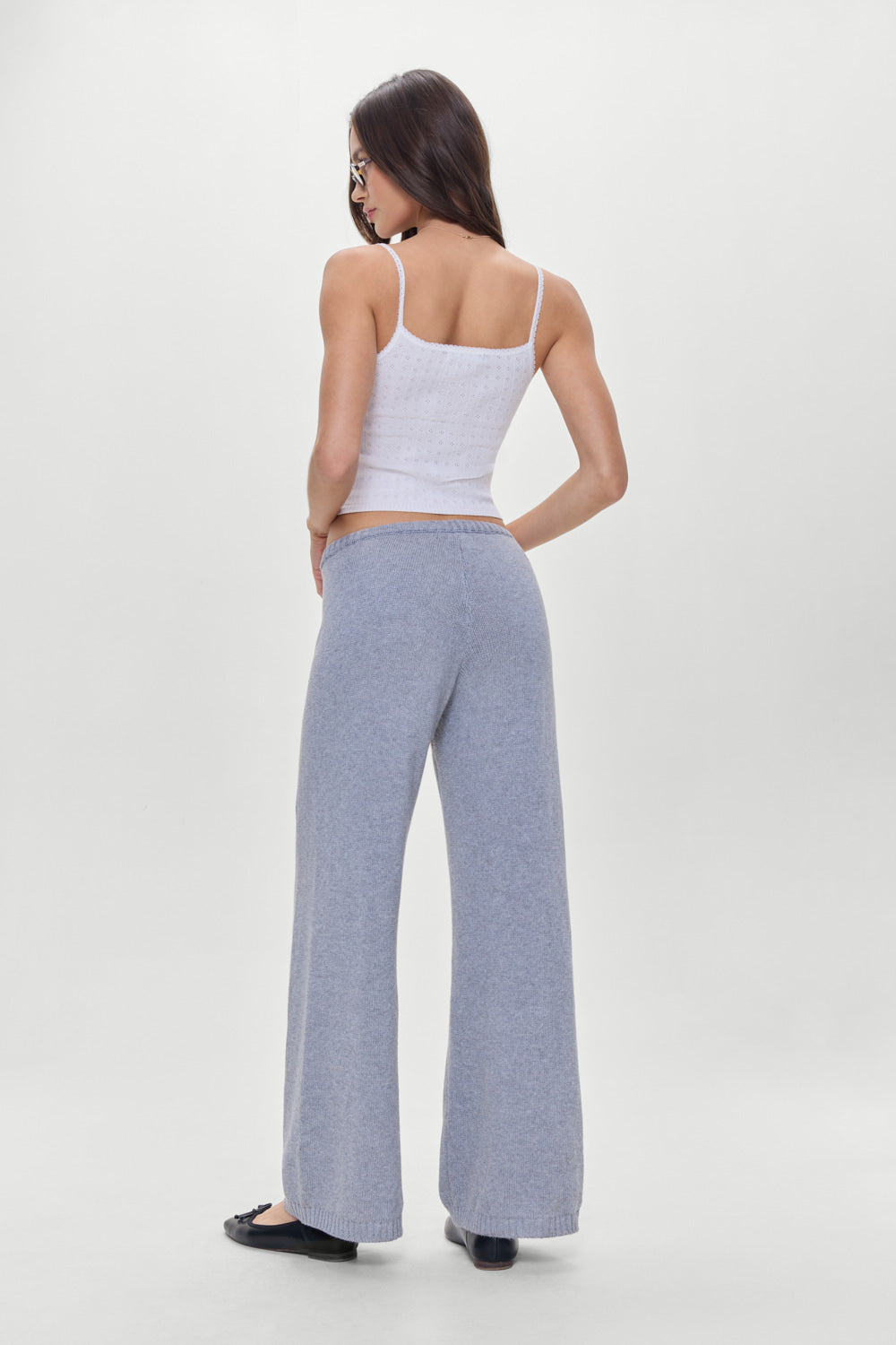 Wesley Knit Pants  Rain Cloud