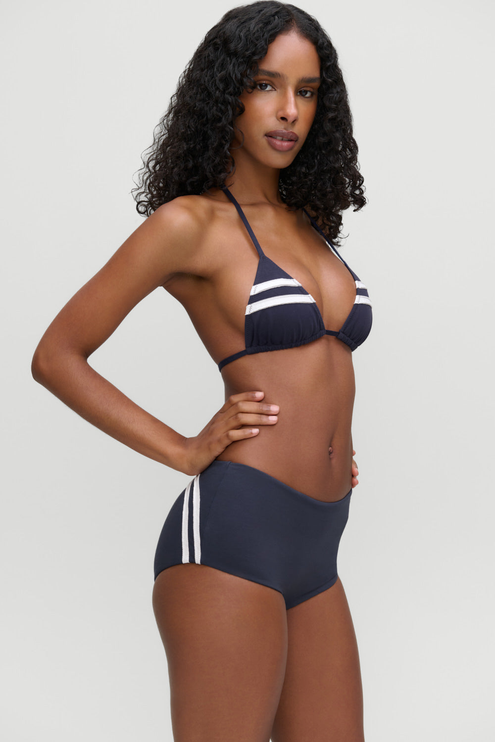 Zuma Cotton Swim Short  Bleacher Blue