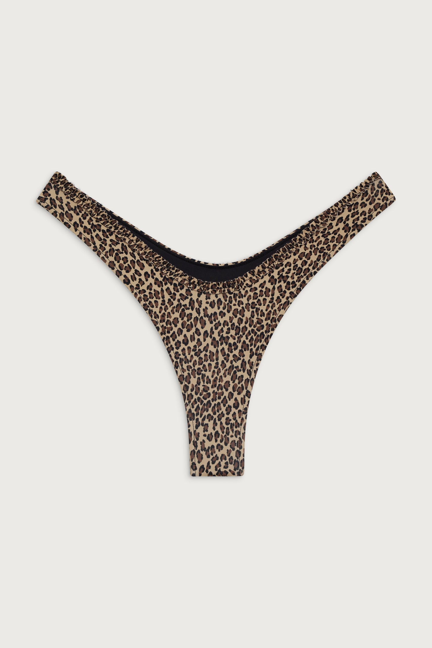 Full Moon Micro Bikini Bottom  Baby Leopard