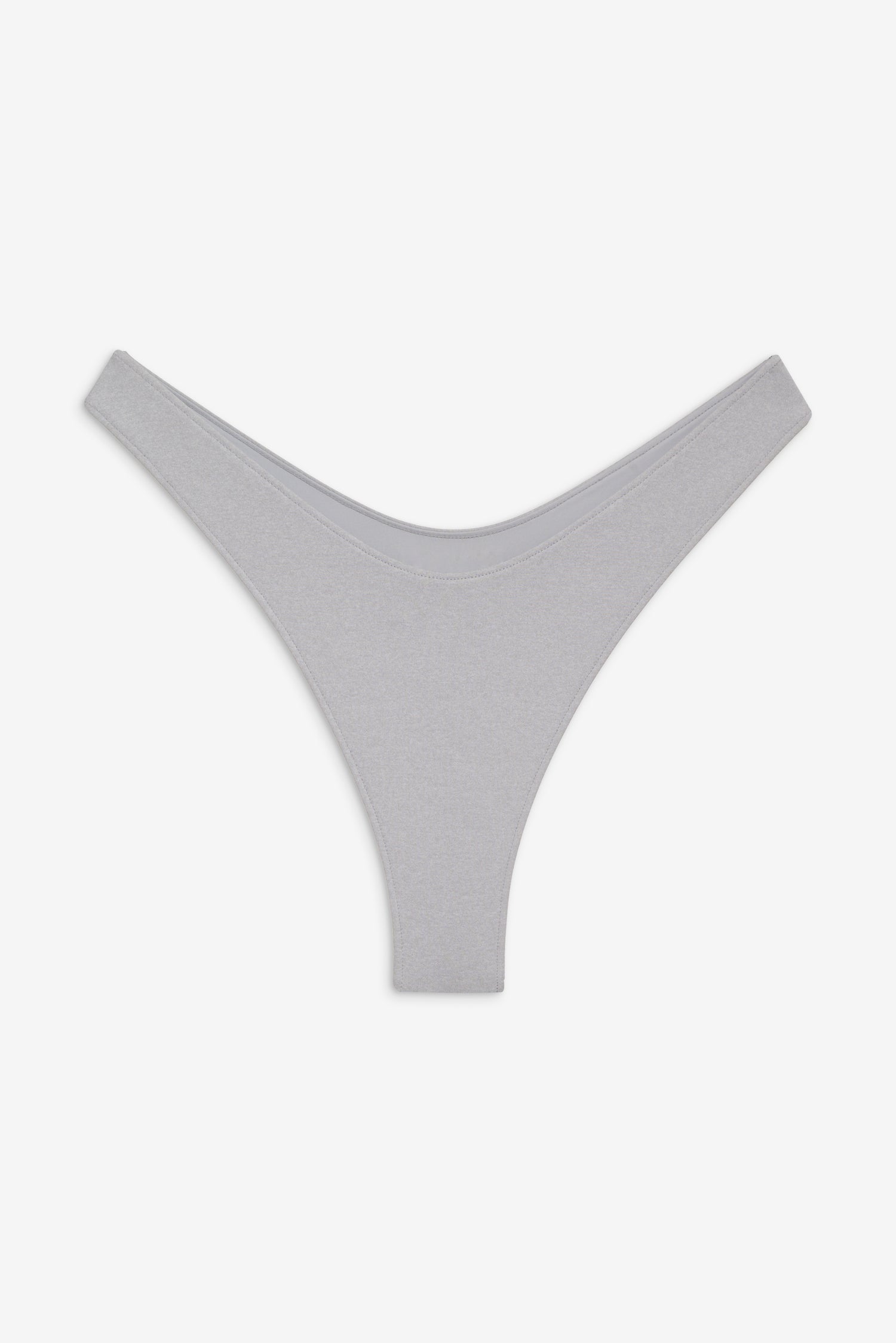 Full Moon Micro Bikini Bottom  Heather Grey