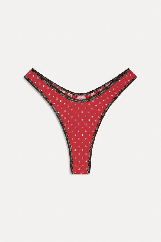 BELLA HADID Full Moon Bikini Bottom Lovebug by Frankies Bikinis 