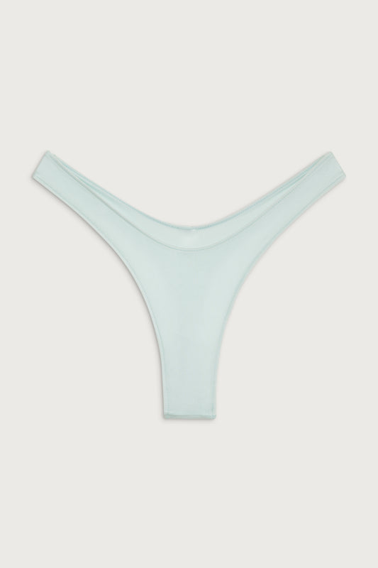 Full moon shine micro bikini bottom pistachio by Frankies Bikinis 