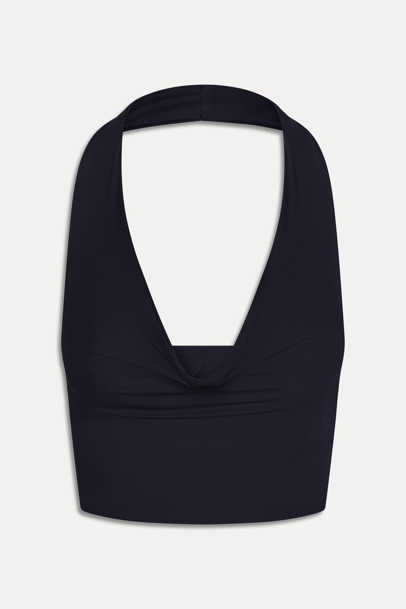 Gianna Halter Bikini Top  Black