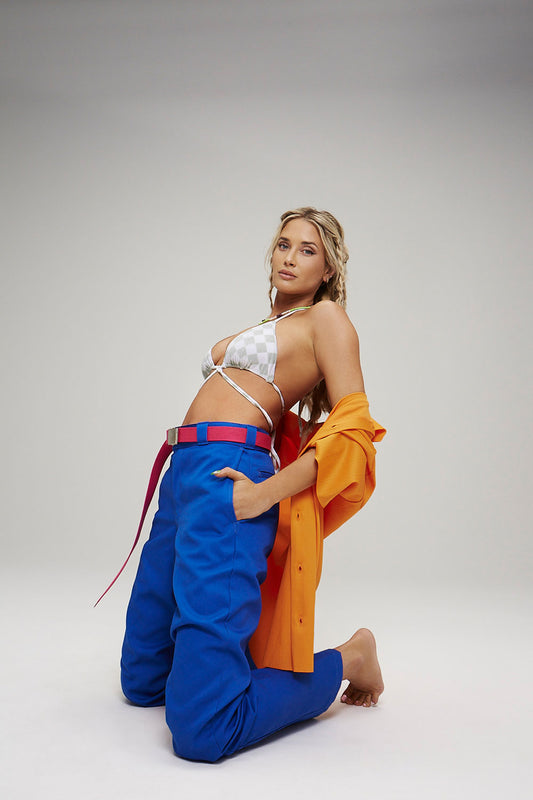 HBX Collection Tatum HB Diamond Velvet Triangle Top by Frankies Bikinis 