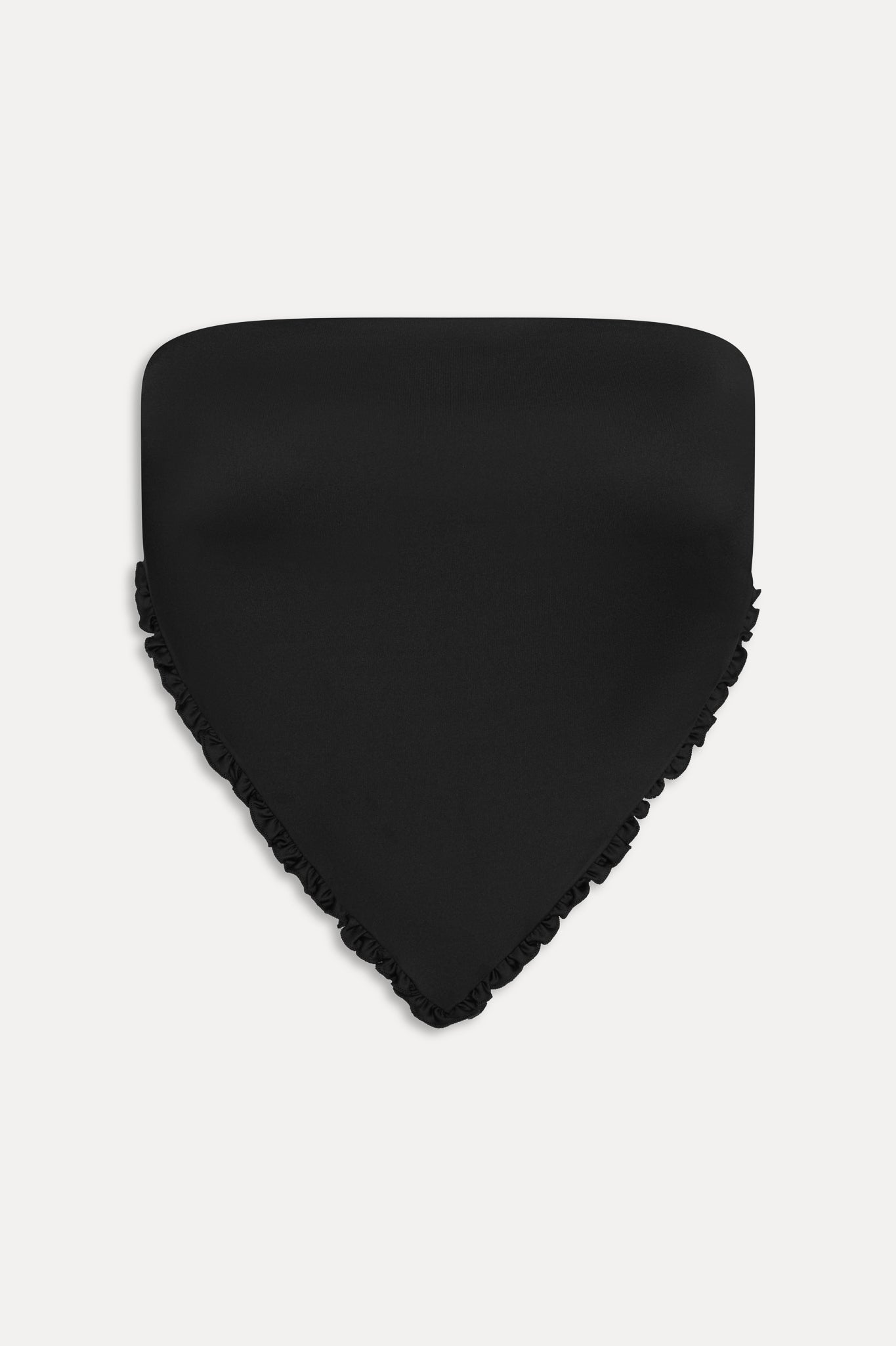 Harley Bandeau Bikini Top  Black
