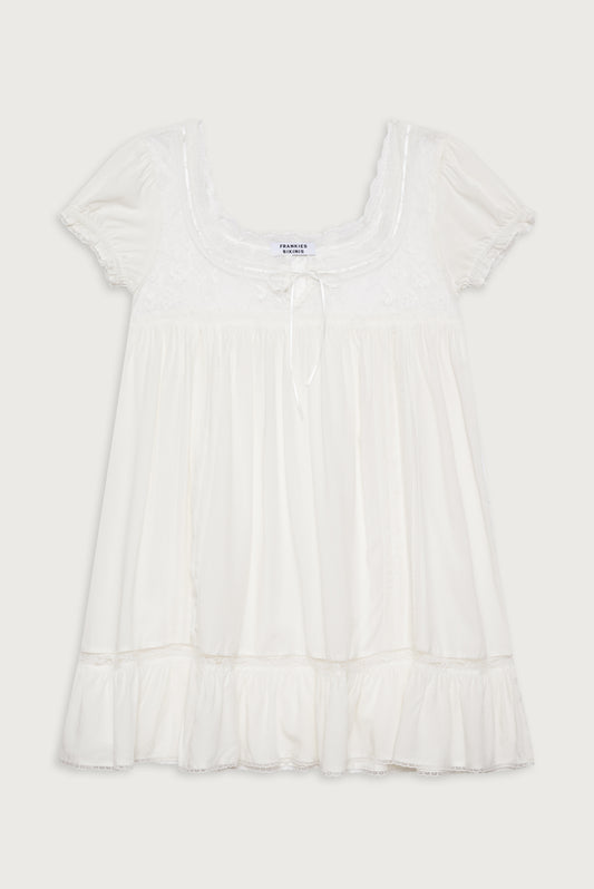 Harmony mini dress white by Frankies Bikinis 