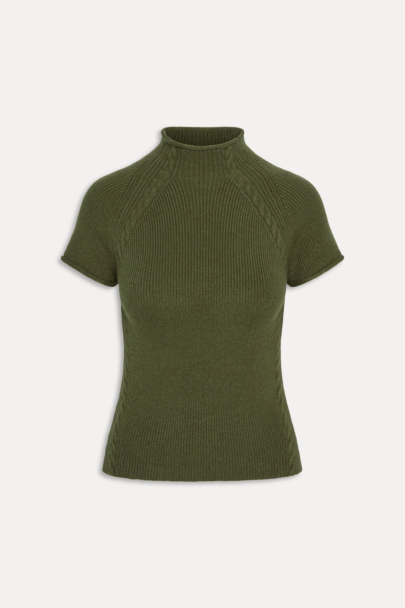 Harmony Cloud Knit Mockneck Top  Alpine