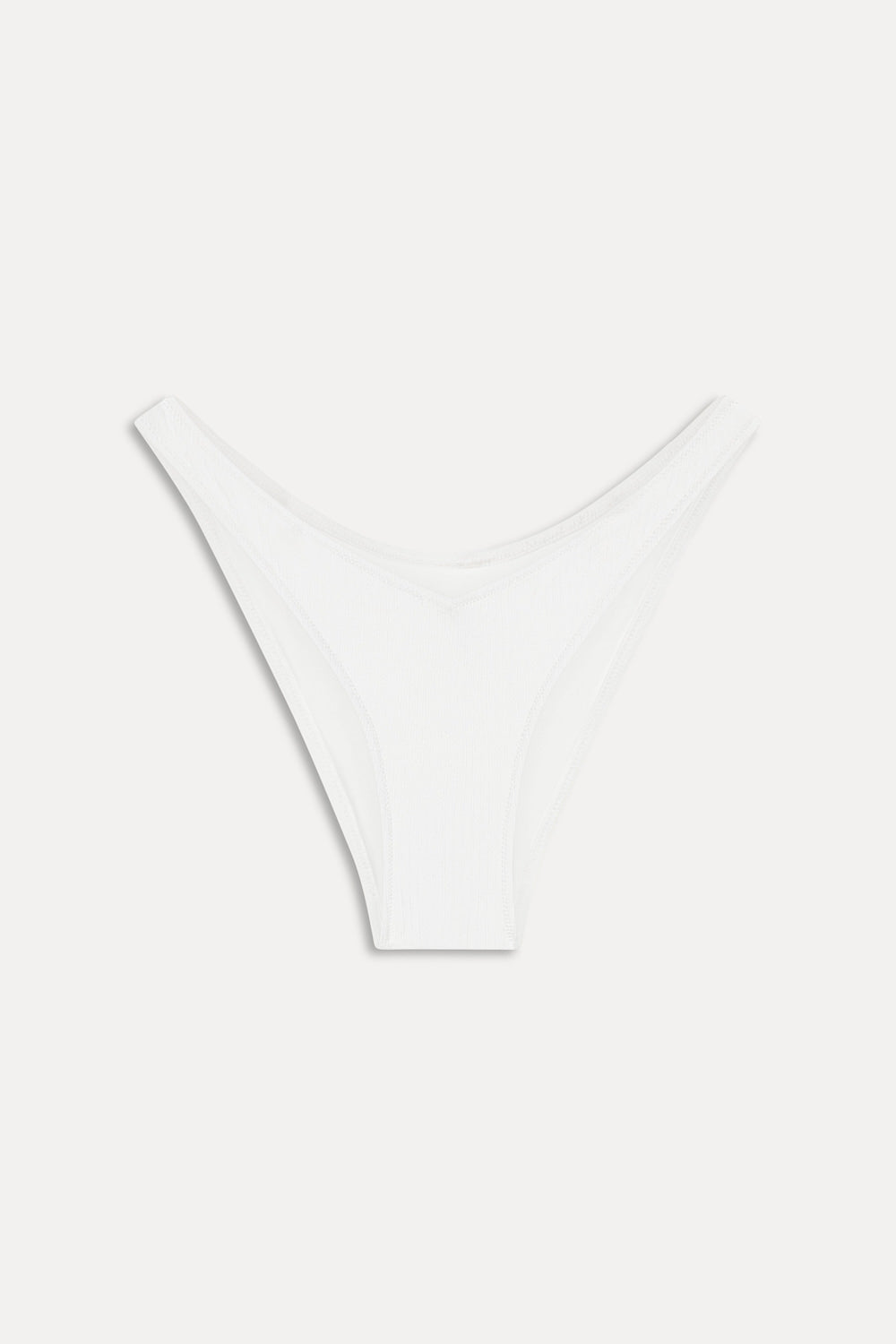 x Paige Lorenze Harper Ribbed Cheeky Bikini Bottom  Marry Me
