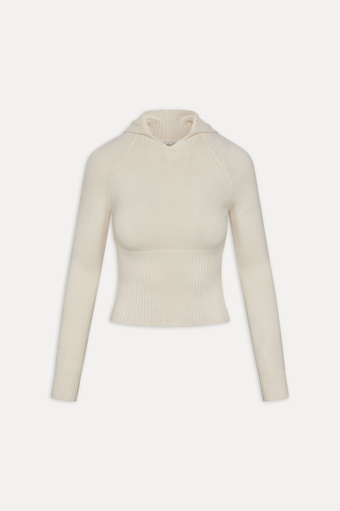 Hazel Knit Hoodie  Honeymoon
