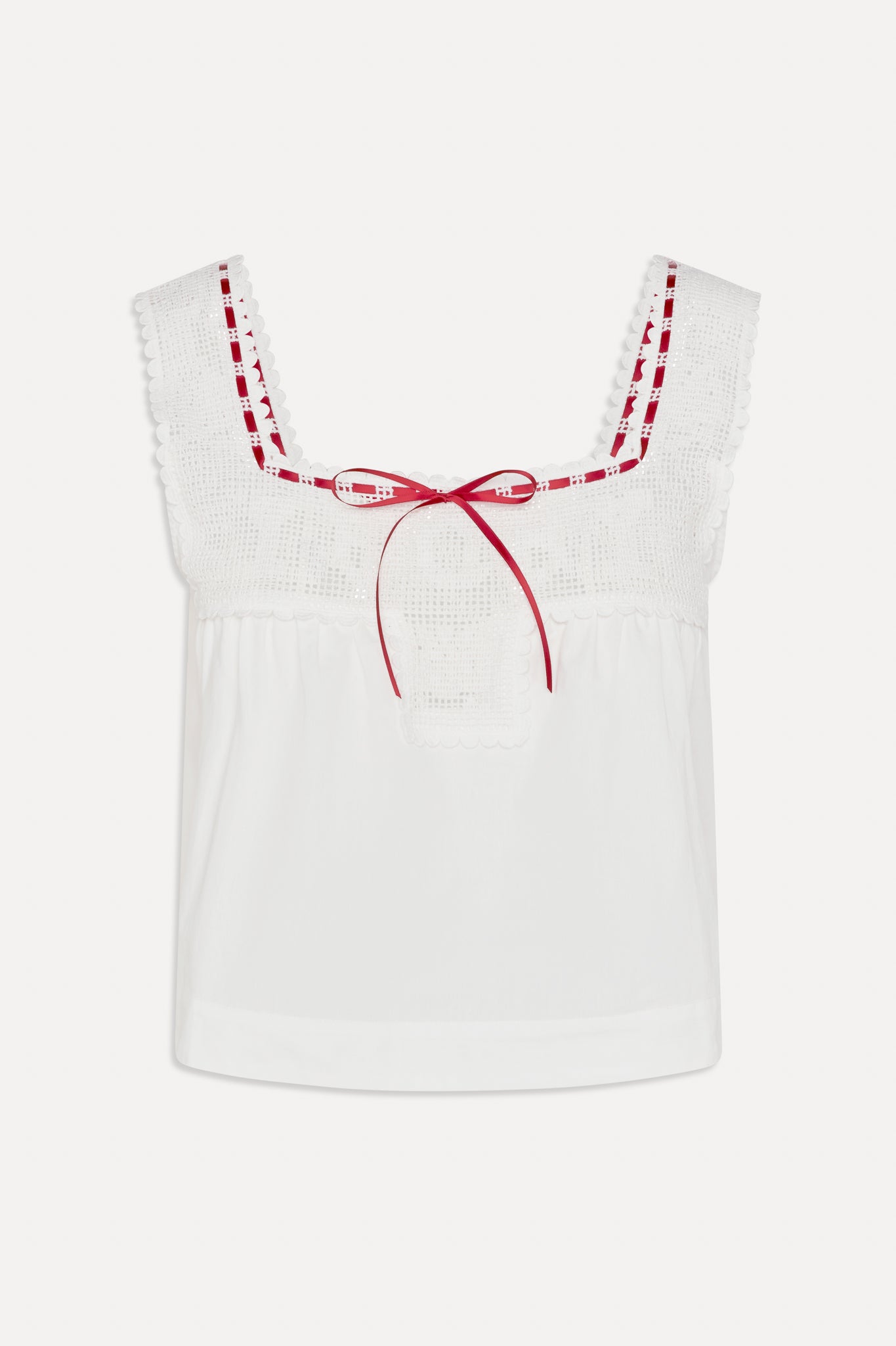 x BELLA HADID Heirloom Top - White