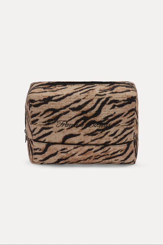 Product--Holiday Cosmetic Bag - Tiger