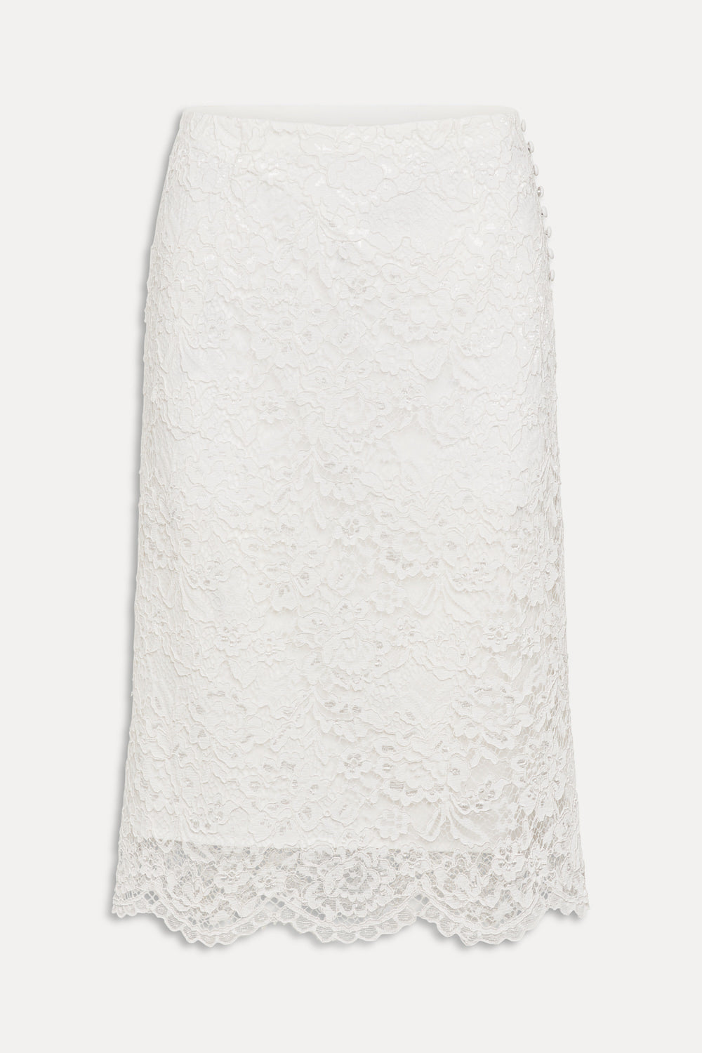 x Paige Lorenze Honeymoon Lace Midi Skirt  Sunday Ceremony