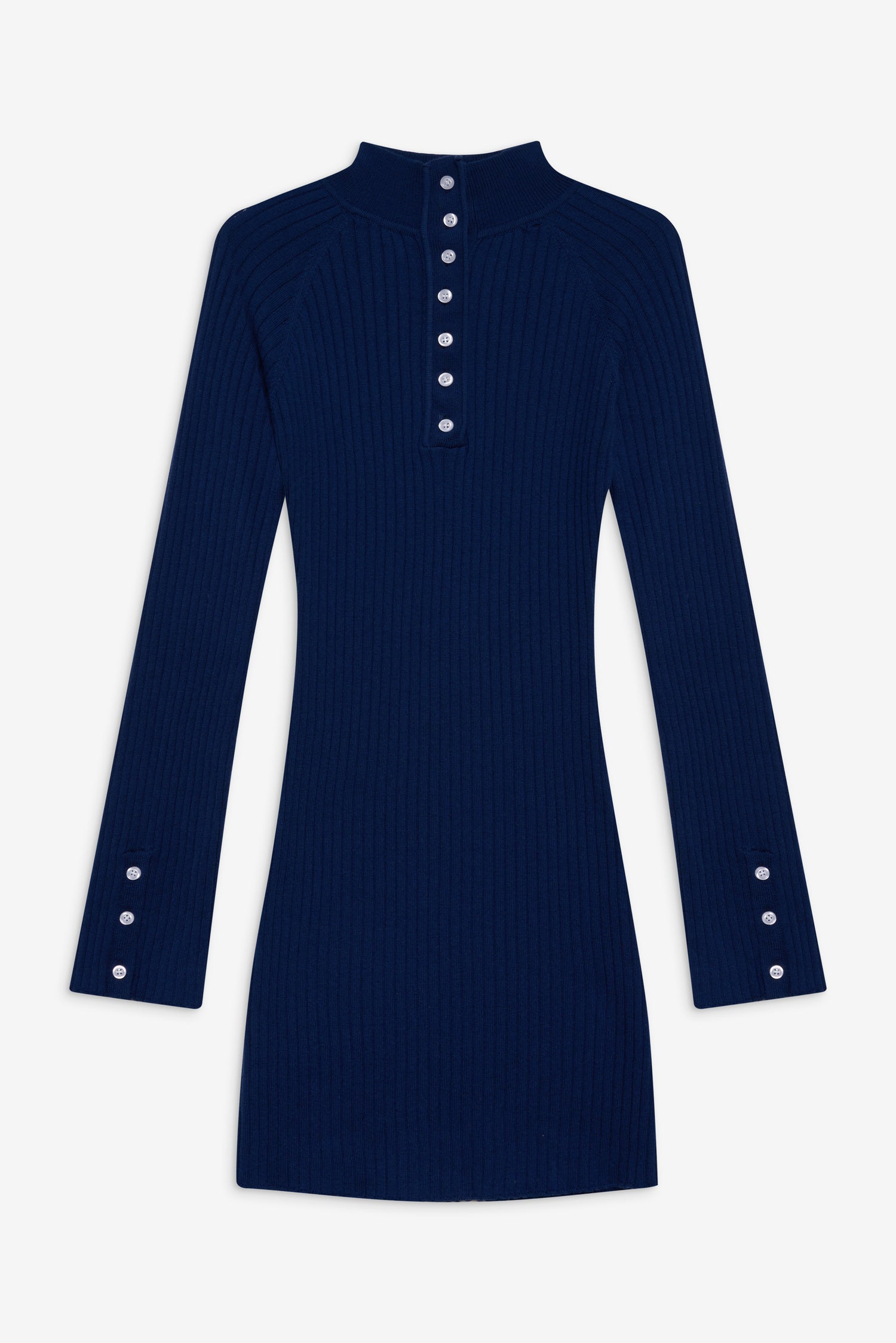 Isla Long Sleeve Mini Dress  Midnight Blue