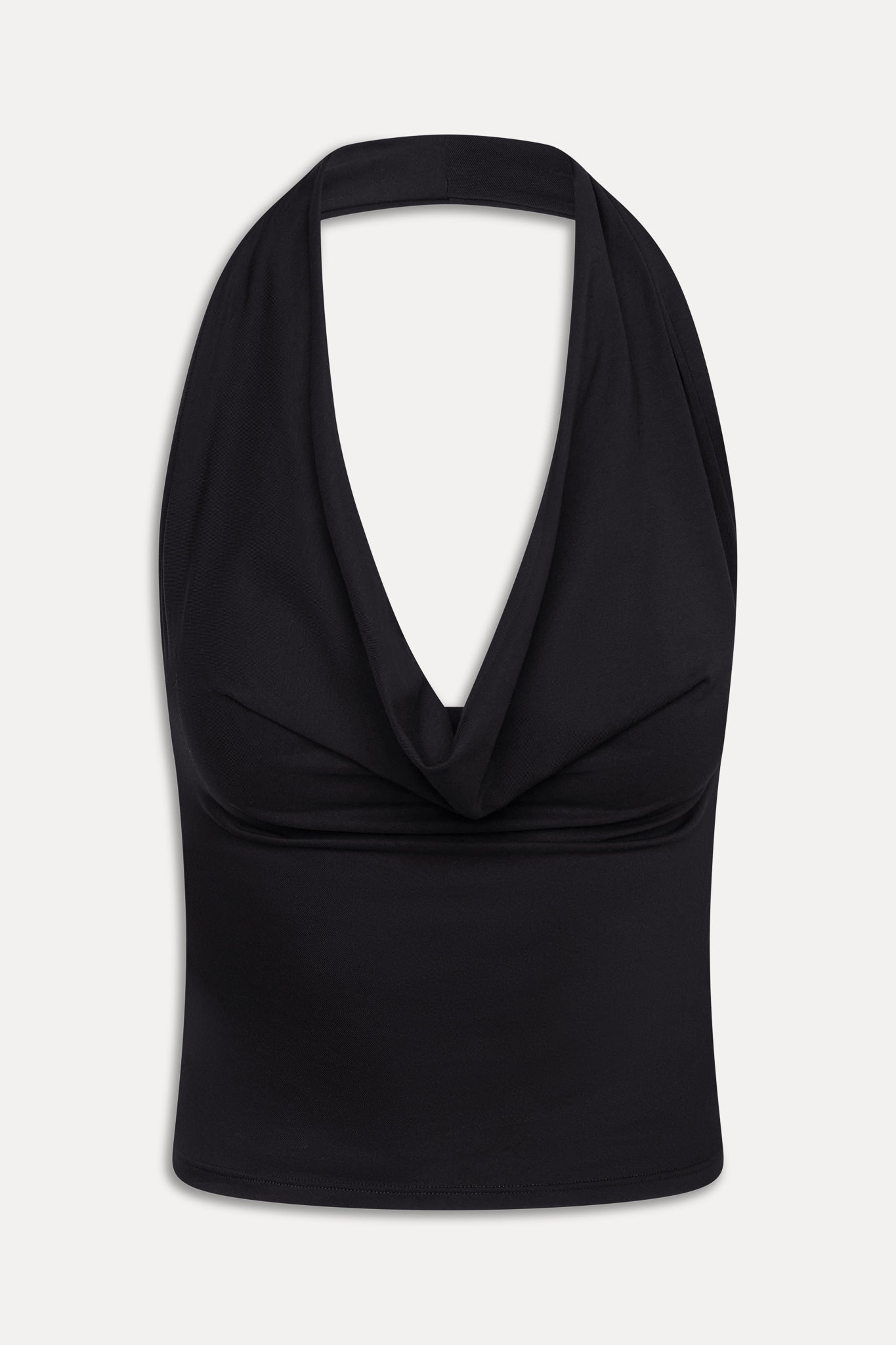 Jay Cowl Neck Top  Black